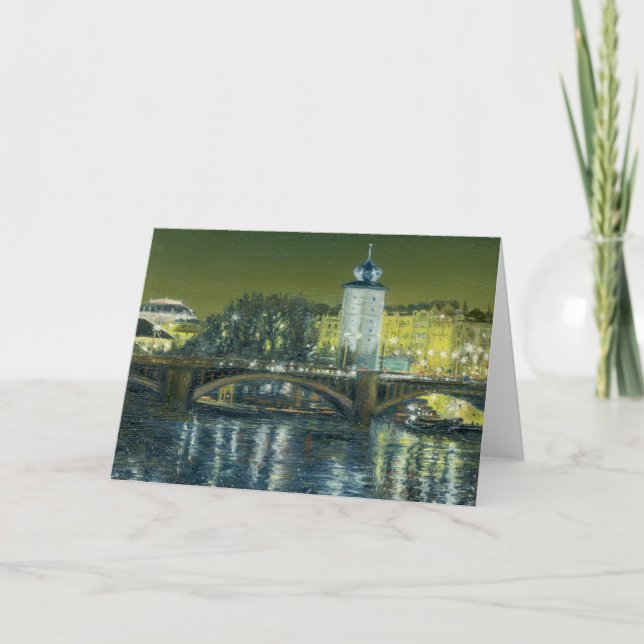 “Šitkov Water Tower” Card (Front)