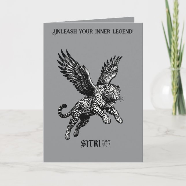 Sitri Ascends Gothic-Aesthetic Card (Front)