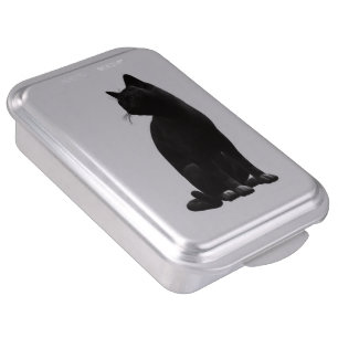 Sitting Black Cat Cake Pan