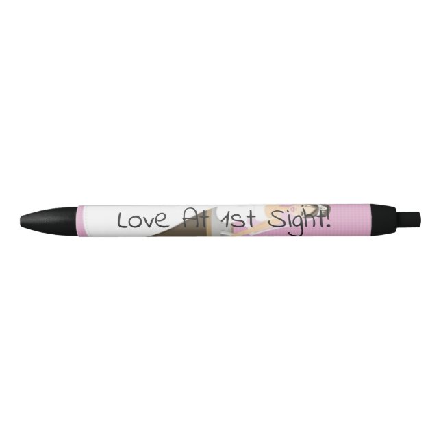 Sitting bride bridal shower pen (Front)