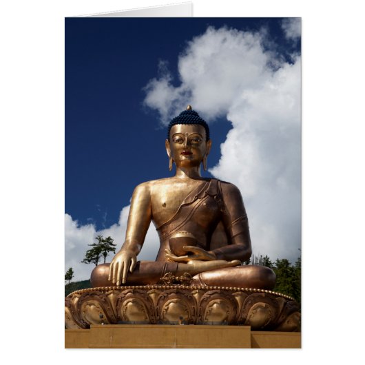 Sitting Buddha Statue Cards (Front)