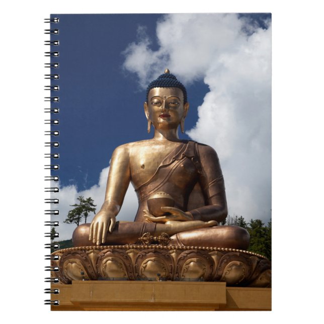 Sitting Buddha Statue Notebook (Front)