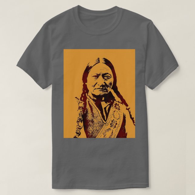 SITTING BULL 2A Graphic  T-Shirt (Design Front)