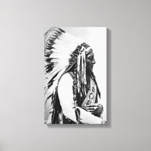 Sitting Bull, a Hunkpapa Sioux Canvas Print
