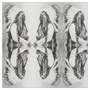 Sitting Bull, a Hunkpapa Sioux Fabric