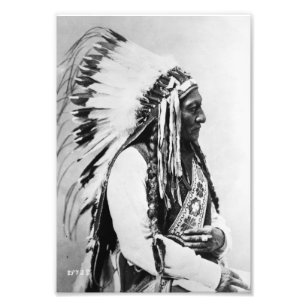 Sitting Bull, a Hunkpapa Sioux Photo Print