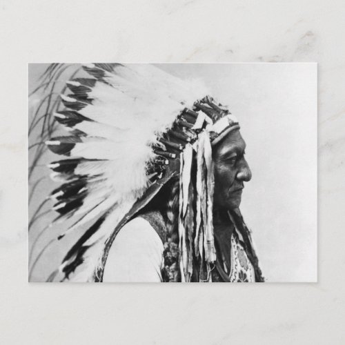 Sitting Bull a Hunkpapa Sioux Postcard
