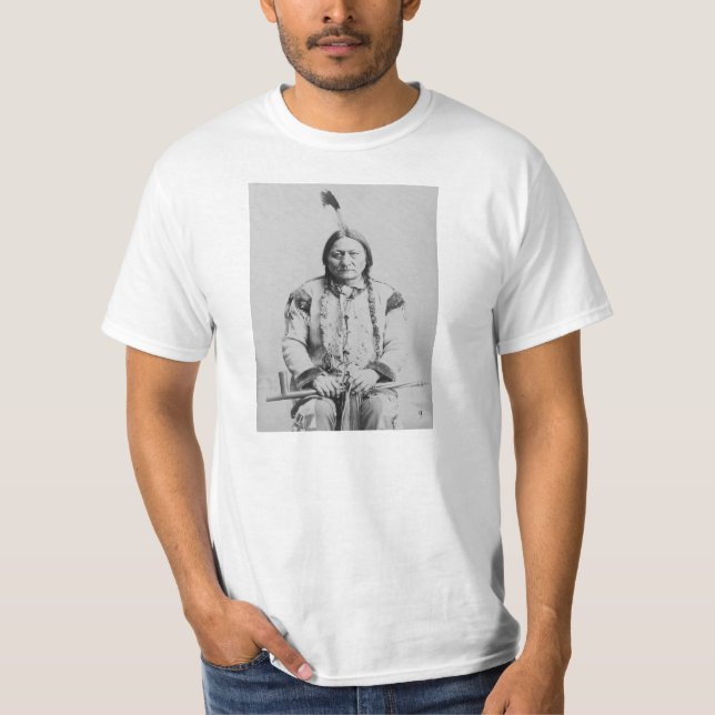 Sitting Bull american indian T-Shirt (Front)