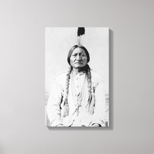Sitting Bull Canvas Print