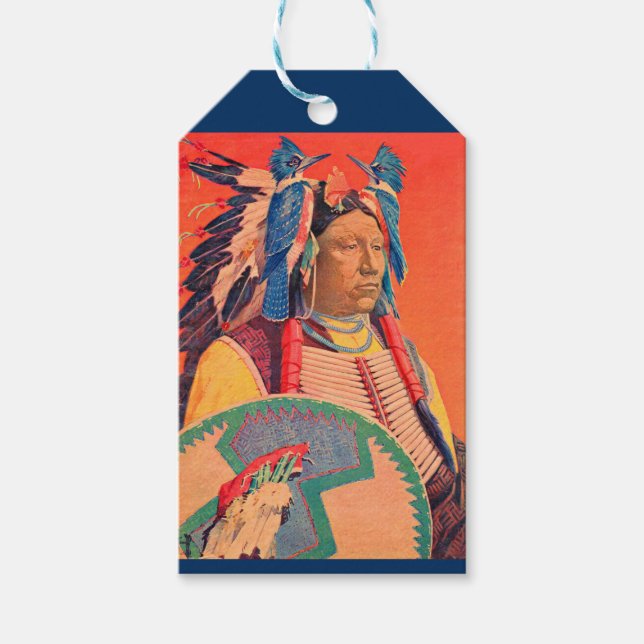 Sitting Bull Gift Tags (Front)