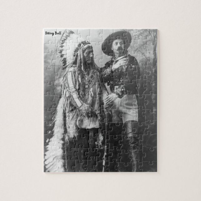 Sitting Bull Jigsaw Puzzle (Vertical)