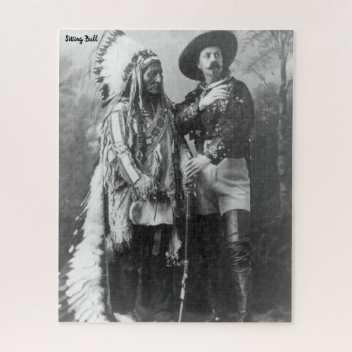 Sitting Bull Jigsaw Puzzle