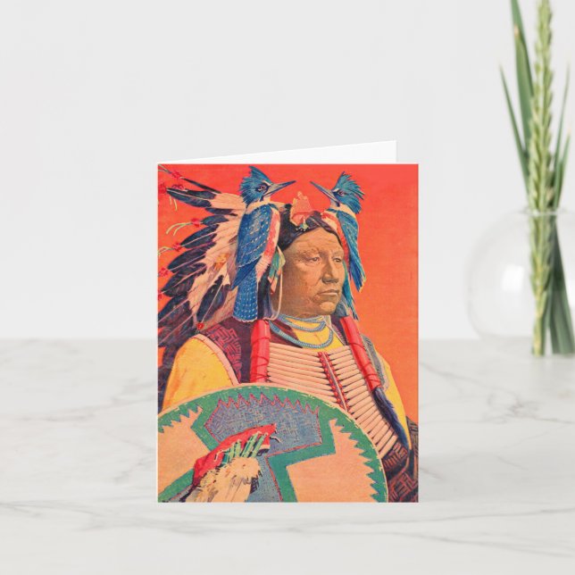 Sitting Bull Note Card (Front)