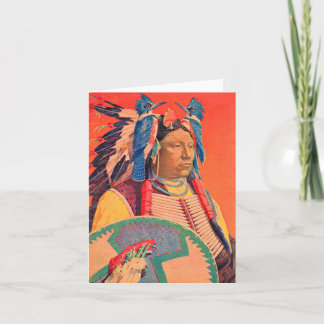 Sitting Bull Note Card