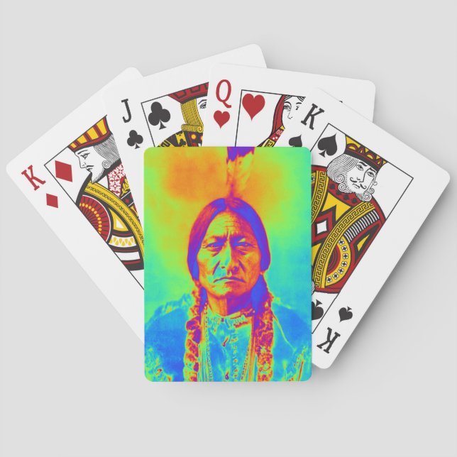 Sitting Bull Poker Cards (Back)