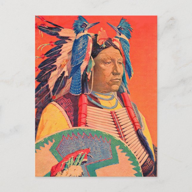 Sitting Bull Postcard (Front)