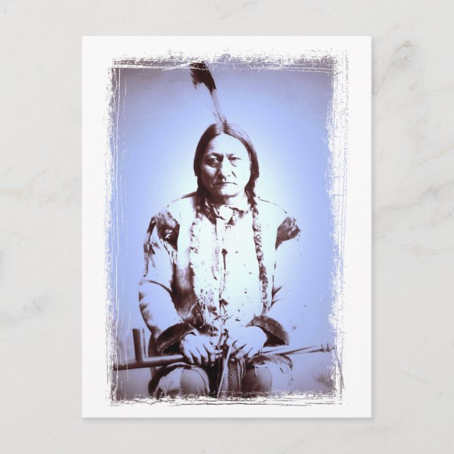 Sitting Bull Postcard (Front)