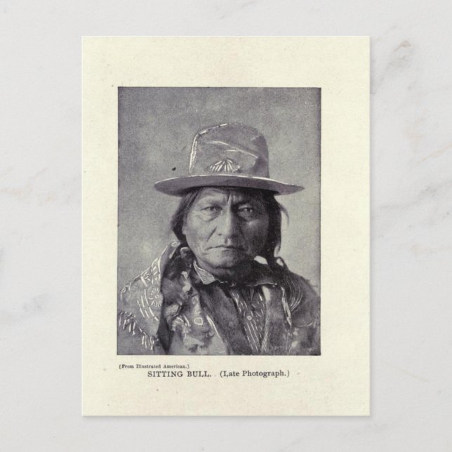 Sitting Bull Postcard (Front)