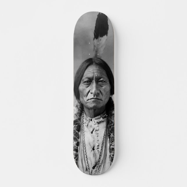 Sitting Bull Skateboard Deck (Front)