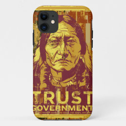 Sitting Bull Trust Government iPhone 5S Case