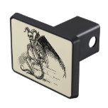 Sitting Demon Hitch Cover at Zazzle