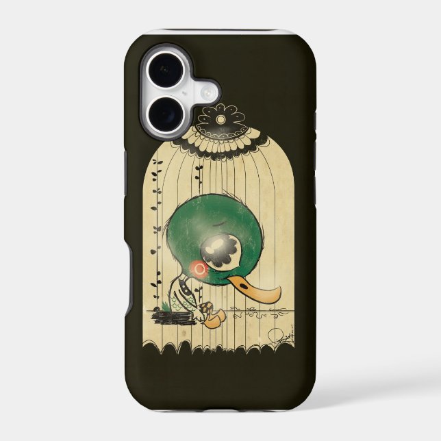 Sitting Duck Iphone Case (Back)