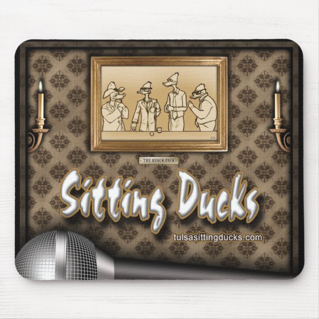 Sitting Ducks "The Quack Pack" Wall Mousepad (Front)