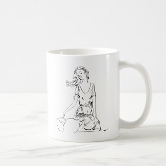 Sitting Fairy… Coffee Mug