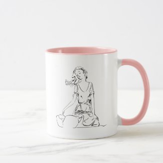Sitting Fairy… Mug