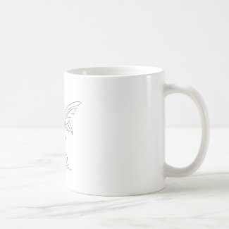 Sitting Fairy with Wings… Coffee Mug