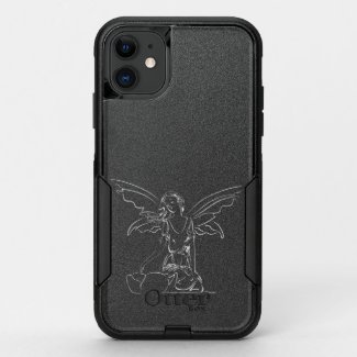 Sitting Fairy with Wings... OtterBox Commuter iPhone 11 Case