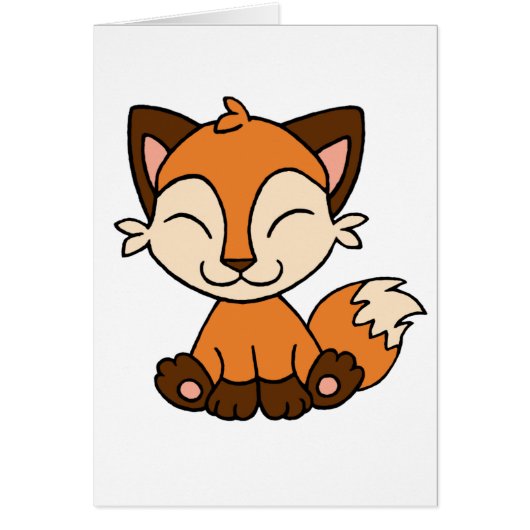 Sitting Fox Cards (Front)