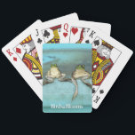 Sitting Frogs Playing Cards<br><div class="desc">Frogs sitting along the edge of a pool in a backyard. Photo submitted by a Birds & Blooms reader. Birds & Blooms is the #1 bird and garden magazine in North America. We pride ourselves in celebrating the “beauty in your own backyard” cover a wide range of topics such as...</div>