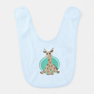 Sitting Giraffe Bib