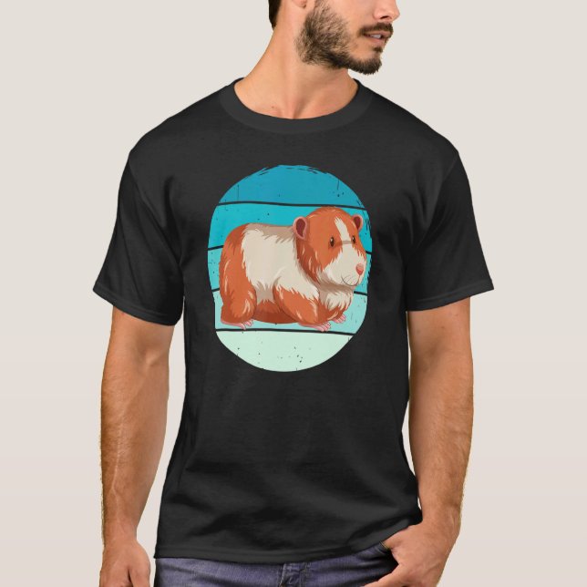 Sitting Hamster Hamsters Animal Pet Graphic T-Shirt (Front)