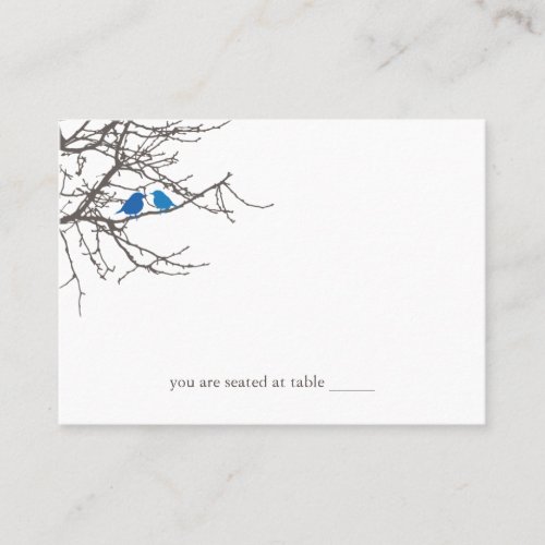 Sitting in a Tree Flat Place Card Business Cards