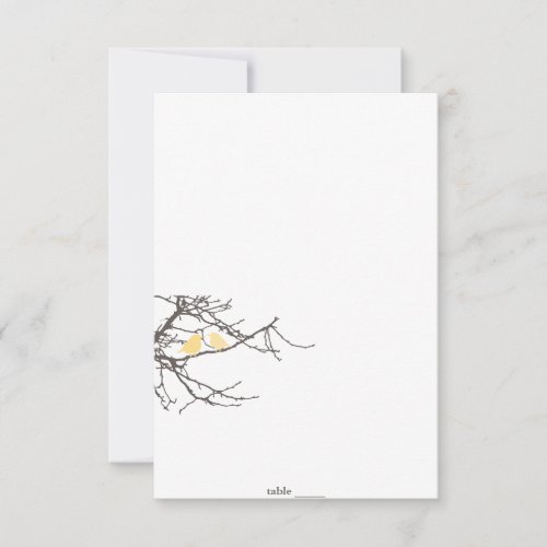 Sitting in a Tree Foldable Placecard