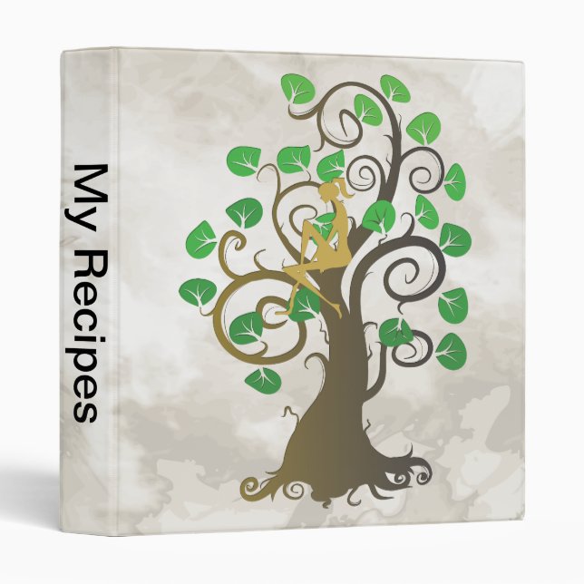 Sitting in Tree 3 Ring Binder (Front/Spine)
