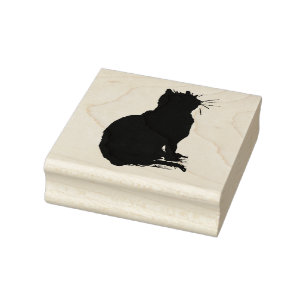 Sitting Kitty Rubber Stamp