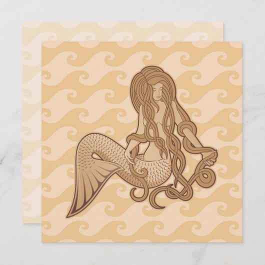 Sitting Mermaid (Front/Back)