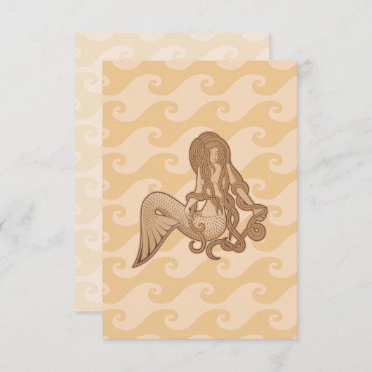 Sitting Mermaid (Front/Back)