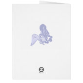 Sitting Mermaid Blue (Back)