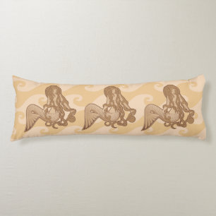 Sitting Mermaid Body Pillow