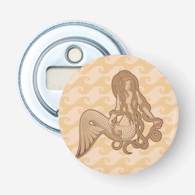 Sitting Mermaid Bottle Opener (Front)