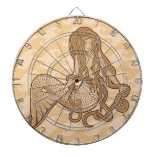 Sitting Mermaid Dart Board
