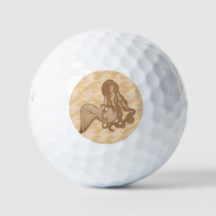 Sitting Mermaid Golf Balls