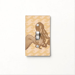 Sitting Mermaid Light Switch Cover