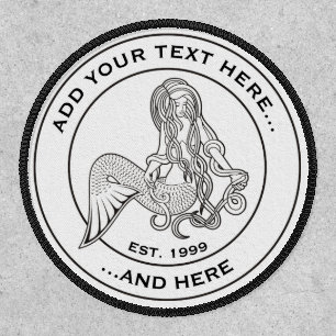 Sitting Mermaid Patch