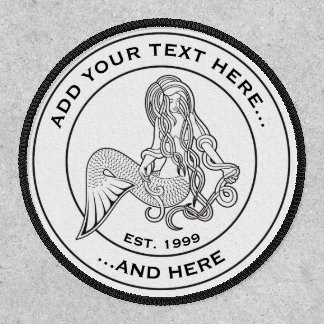 Sitting Mermaid Patch