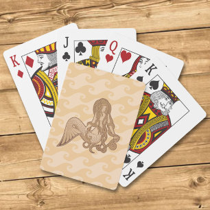 Sitting Mermaid Poker Cards